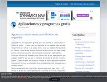 Tablet Screenshot of aplicacionesgratis.com